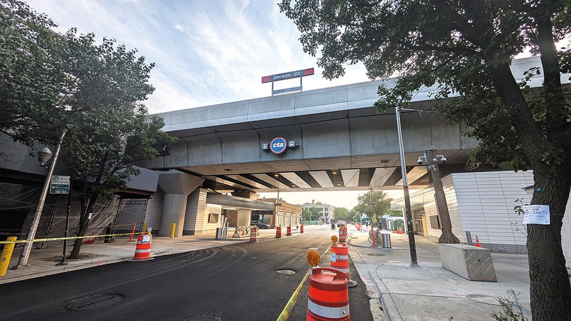 Koniec wielkiego remontu czerwonej i fioletowej linii kolejki CTA w Uptown i Edgewater