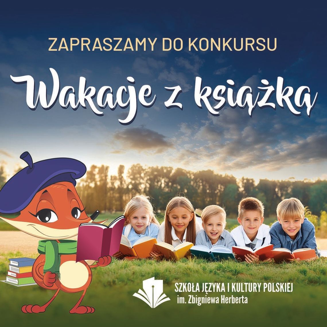 Konkurs „Wakacje z książką” szkoły Herberta