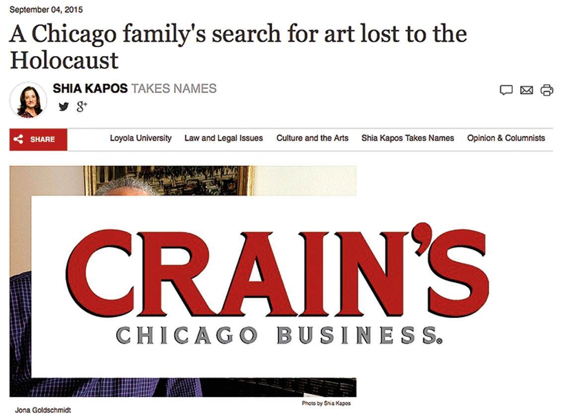 Konsul Kapuścińska vs. "Crain's Chicago Business"