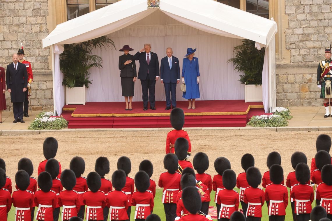 Król Karol III powitał Trumpa; rozpoczęła się oficjalna część wizyty prezydenta USA