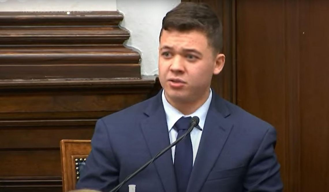 Kyle Rittenhouse zeznawał w swoim procesie