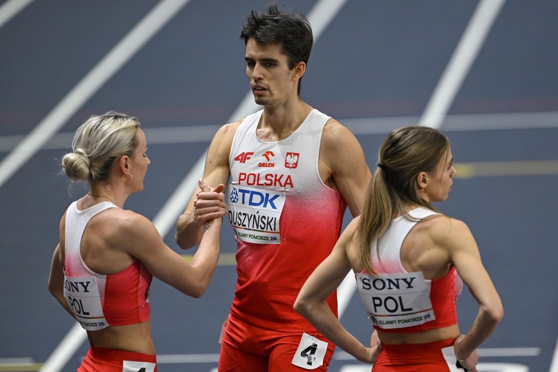Lekkoatletyczne HMŚ - brązowy medal polskiej sztafety mieszanej Lekkoatletyczne HMŚ - brązowy medal polskiej sztafety mieszanej