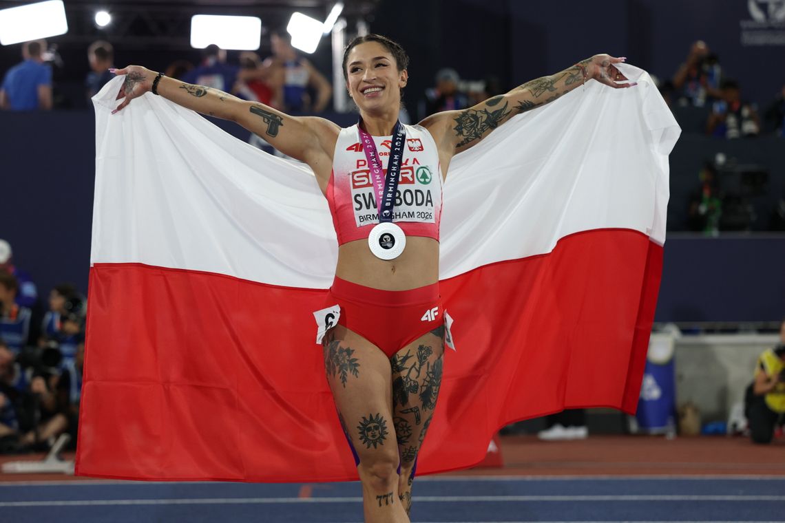 Lekkoatletyczne ME - srebrny medal Swobody w biegu na 100 m Lekkoatletyczne ME - srebrny medal Swobody w biegu na 100 m