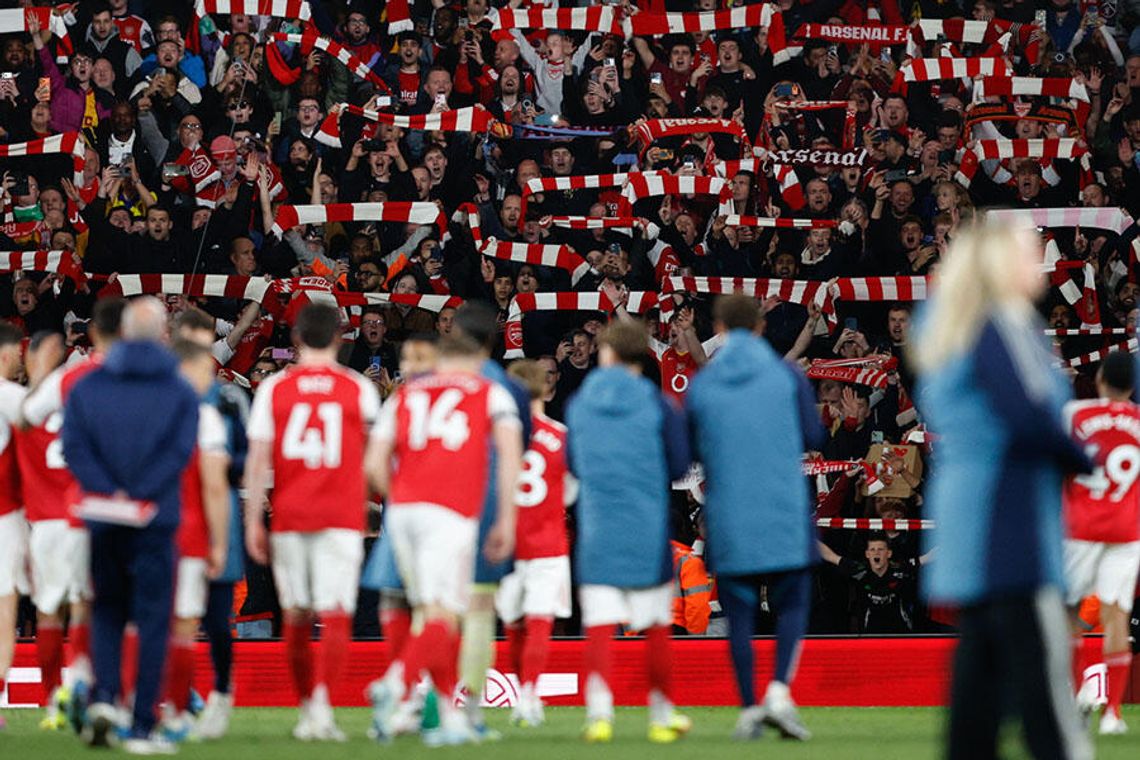 Liga angielska - Arsenal o krok od tytułu