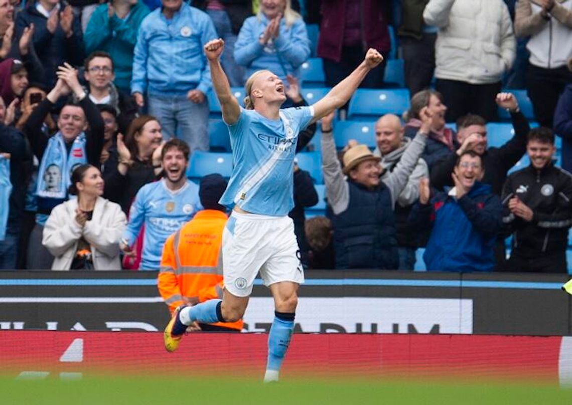 Liga angielska - Guardiola: statystyki Haalanda są niesamowite