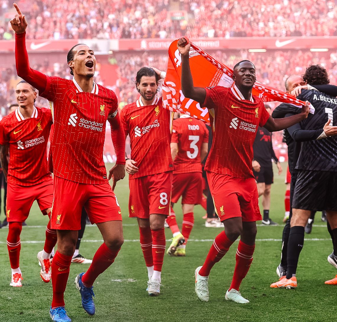 Liga angielska - Liverpool piłkarskim mistrzem Anglii