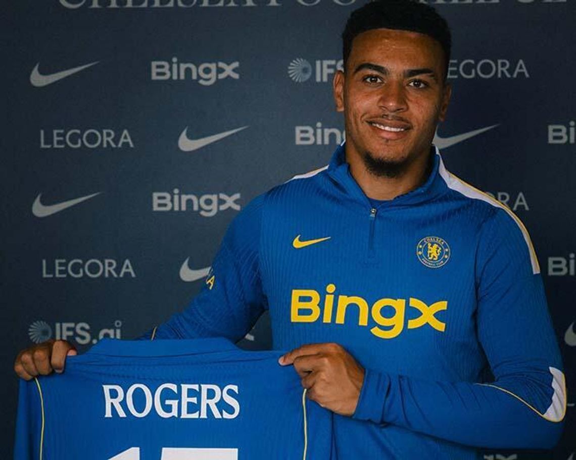 Liga angielska - Rogers już oficjalnie w Chelsea, historyczny transfer Liga angielska - Rogers już oficjalnie w Chelsea, historyczny transfer