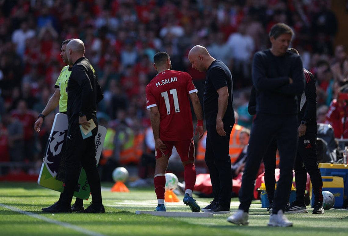 Liga angielska - Salah nie zagra w niedzielę, ale powinien wrócić przed końcem sezonu