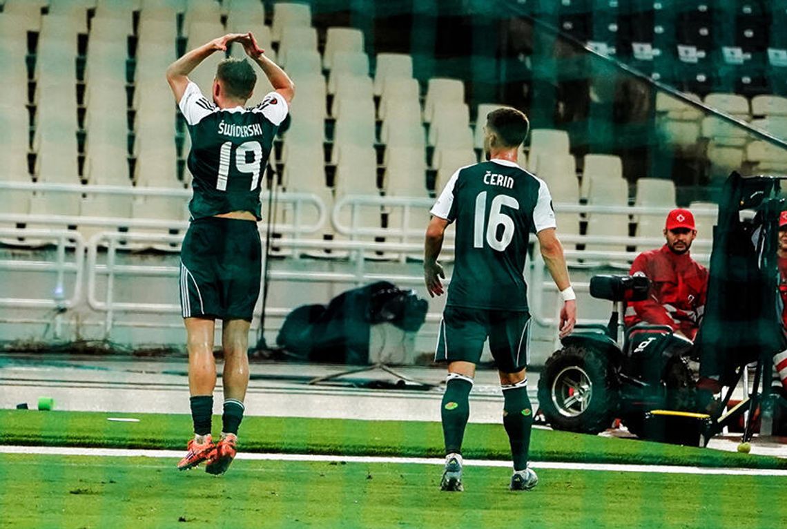 Liga Europy - drugi gol Świderskiego dla Panathinaikosu