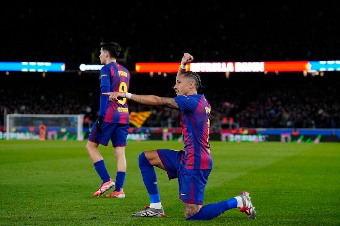 Liga hiszpańska - Barcelona umocniła się na pozycji lidera Liga hiszpańska - Barcelona umocniła się na pozycji lidera