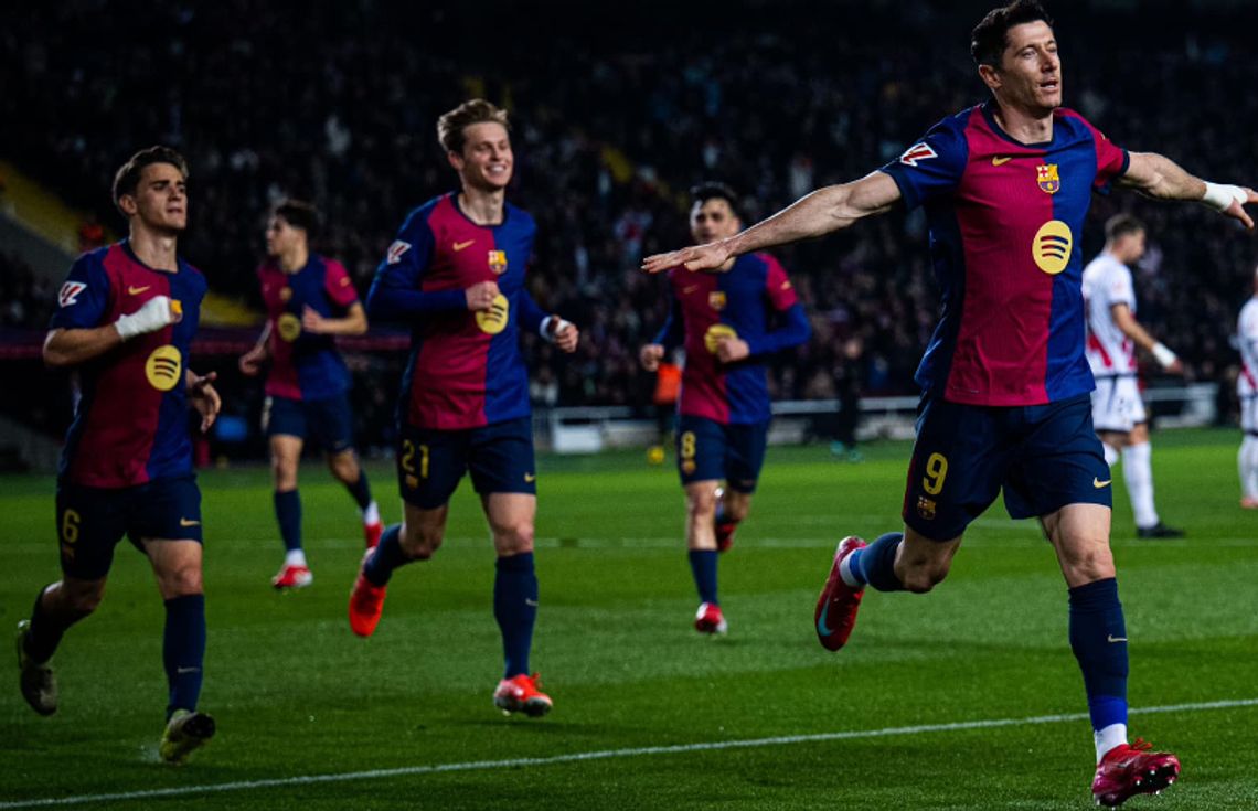 Liga hiszpańska - gol Lewandowskiego, Barcelona znów na czele Liga hiszpańska - gol Lewandowskiego, Barcelona znów na czele