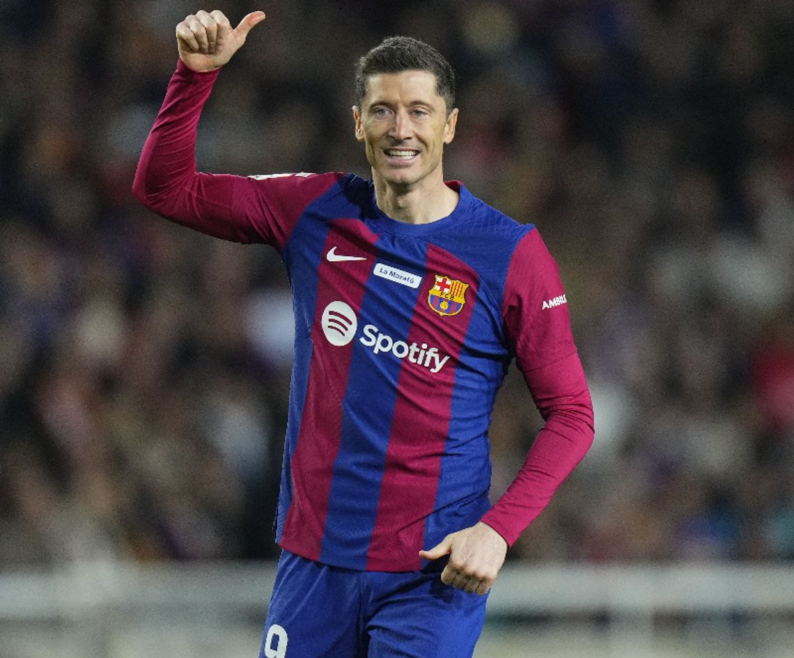 Liga hiszpańska – Lewandowski ogłosił, że pozostaje na kolejny sezon w FC Barcelonie