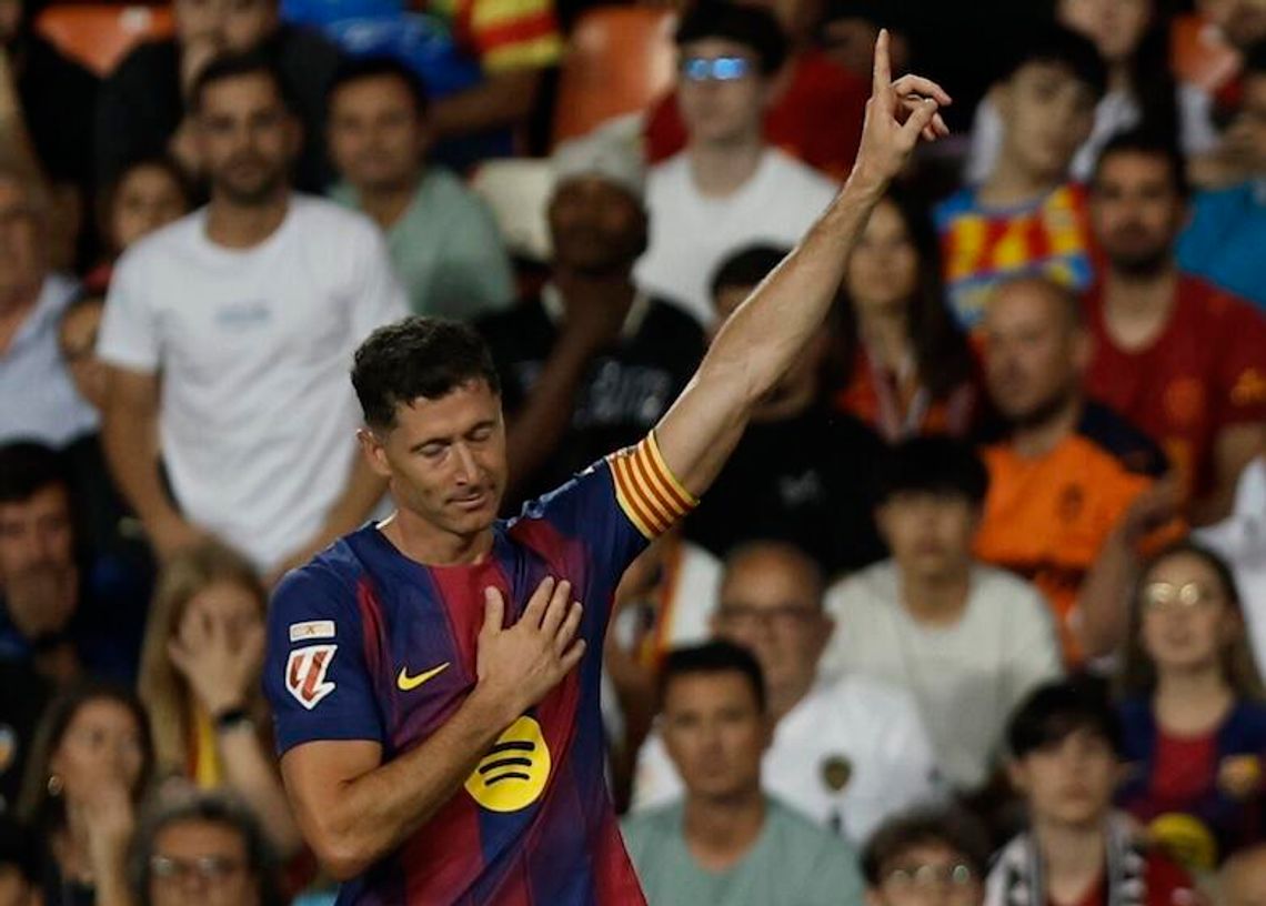 Liga hiszpańska - Lewandowski z golem na pożegnanie, porażka Barcelony