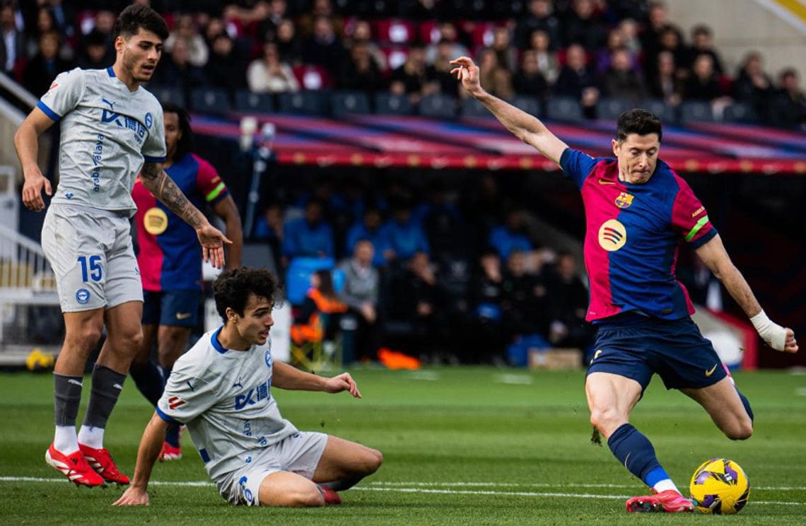 Liga hiszpańska - najlepszy sezon Lewandowskiego w Barcelonie