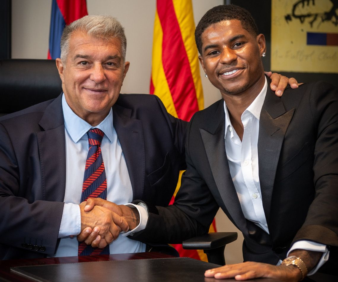 Liga hiszpańska - Rashford wypożyczony z Manchesteru United do Barcelony Liga hiszpańska - Rashford wypożyczony z Manchesteru United do Barcelony