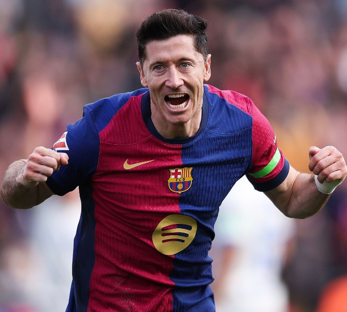 Liga hiszpańska - zwycięstwo Barcelony po bramce Lewandowskiego