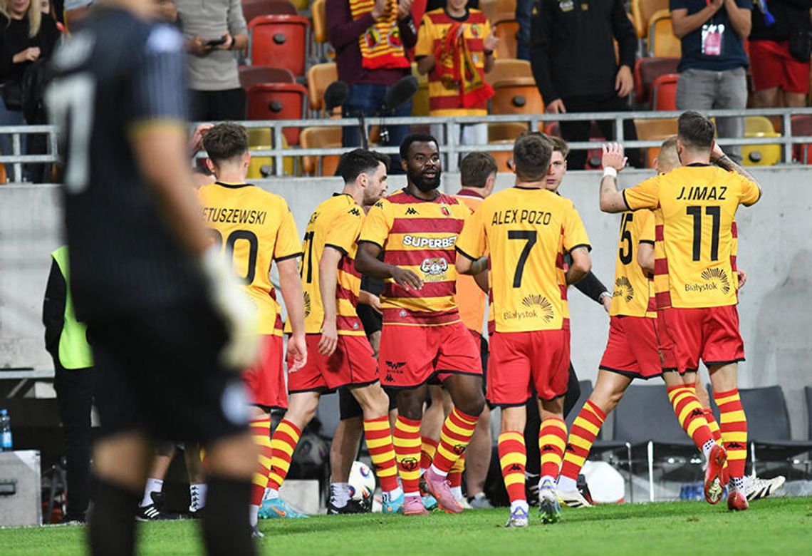 Liga Konferencji - Jagiellonia wygrała z Dinamem Liga Konferencji - Jagiellonia wygrała z Dinamem