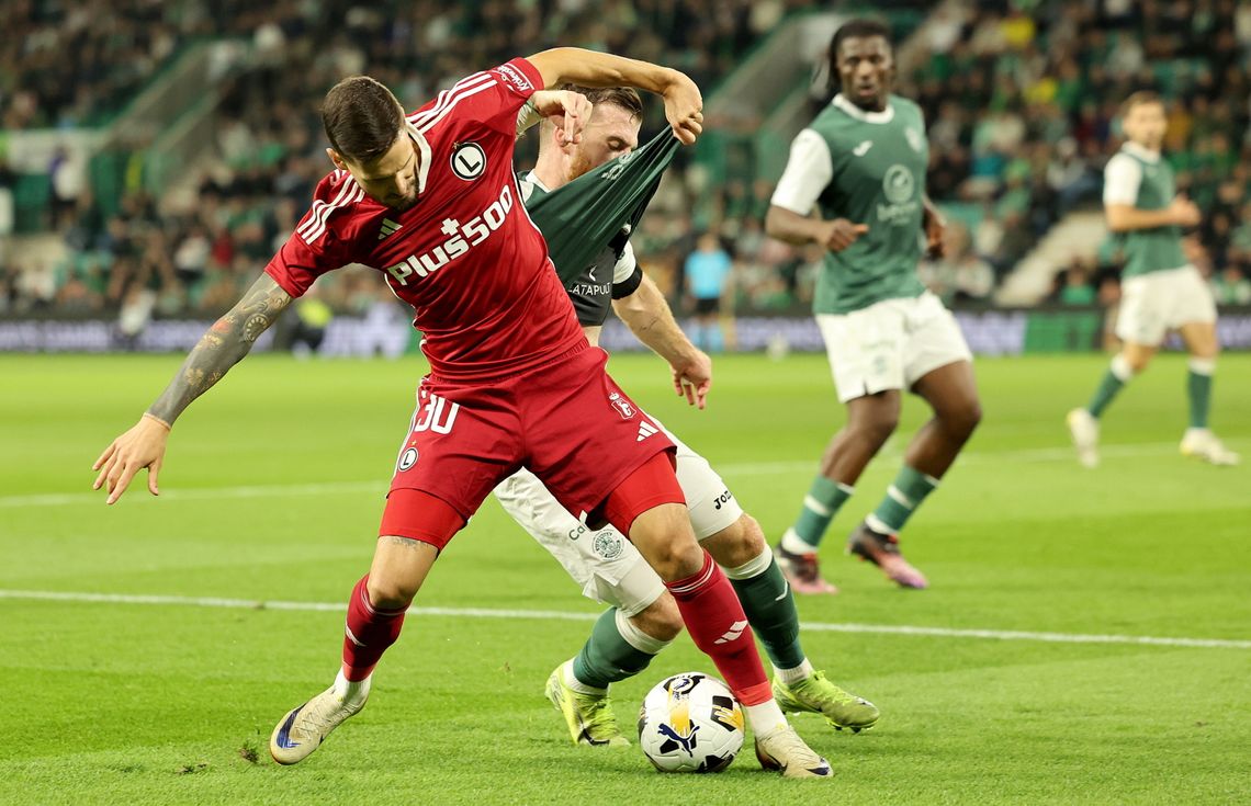 Liga Konferencji - Legia wygrała z Hibernianem Liga Konferencji - Legia wygrała z Hibernianem