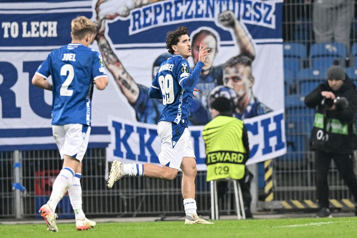 Liga Konferencji LK - awans Lecha Poznań do 1/8 finału Liga Konferencji LK - awans Lecha Poznań do 1/8 finału