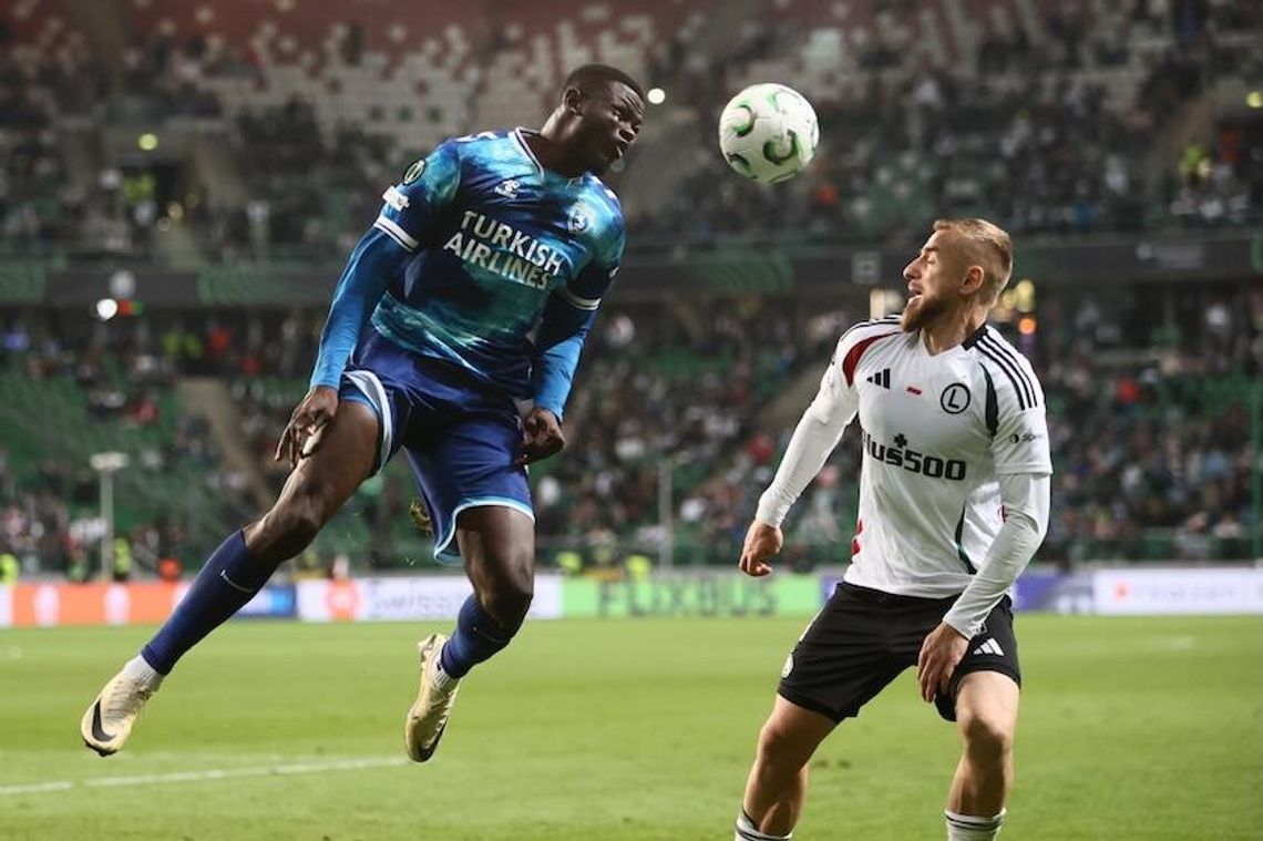 Liga Konferencji - trzy wygrane polskich drużyn, porażka Legii