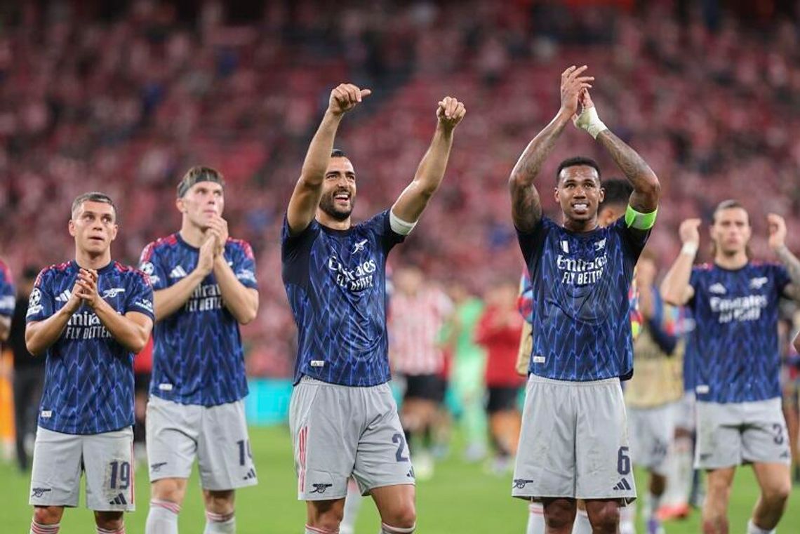 Liga Mistrzów - wygrane Arsenalu i Union Saint-Gilloise na otwarcie