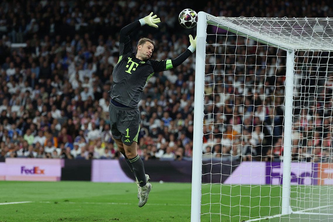 Liga Mistrzów  - występ Neuera w Madrycie rozbudził dyskusję o powrocie do kadry na mundial