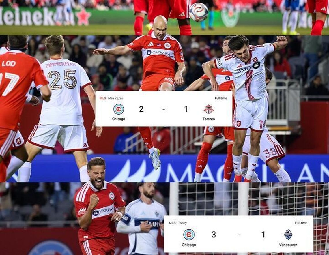 Liga MLS — asysta Lewandowskiego w wygranym meczu Chicago Fire Liga MLS — asysta Lewandowskiego w wygranym meczu Chicago Fire