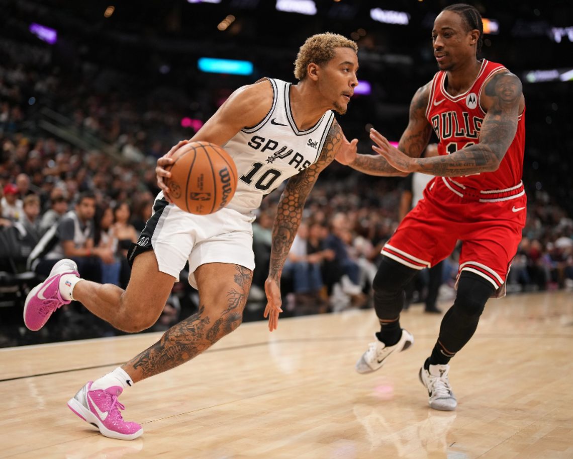 Liga NBA - 11 punktów Sochana, Spurs przegrali z Bulls Liga NBA - 11 punktów Sochana, Spurs przegrali z Bulls