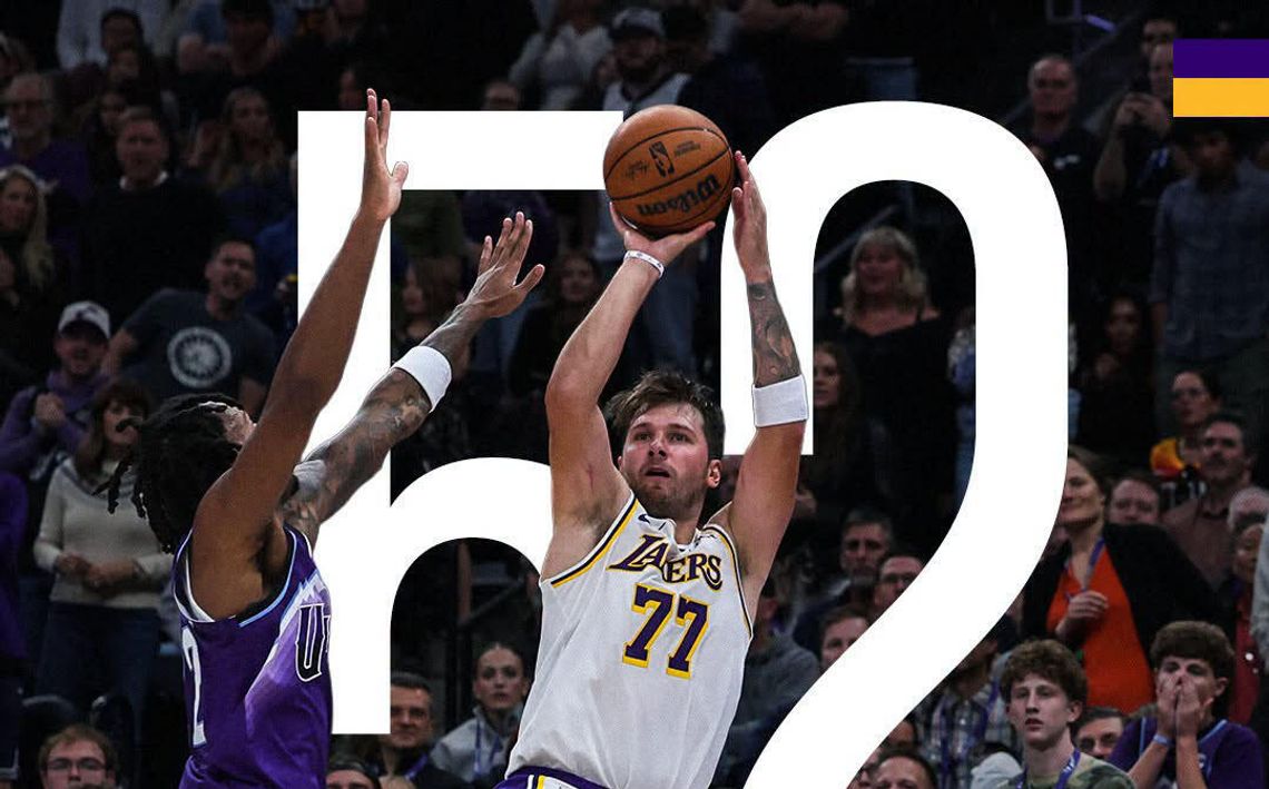 Liga NBA - 52 punkty Doncicia najlepszym wynikiem sezonu Liga NBA - 52 punkty Doncicia najlepszym wynikiem sezonu