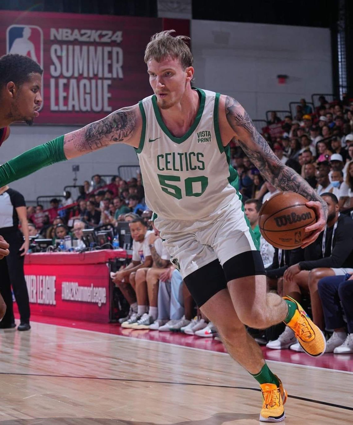 Liga NBA - Aleksander Balcerowski zadebiutował w Lidze Letniej w barwach Celtics