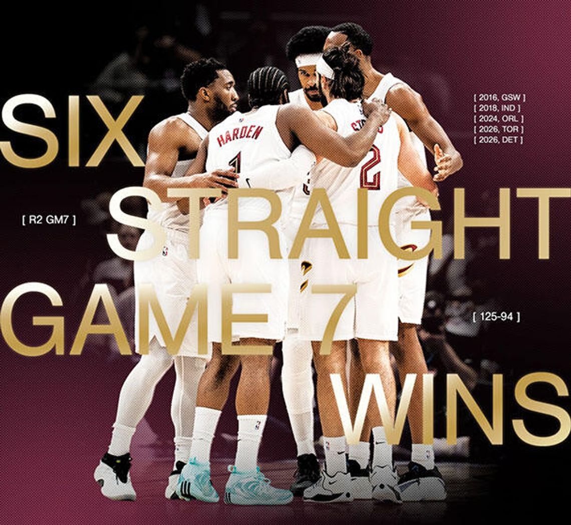 Liga NBA - Cavaliers zagrają z drużyną Sochana w finale konferencji Liga NBA - Cavaliers zagrają z drużyną Sochana w finale konferencji