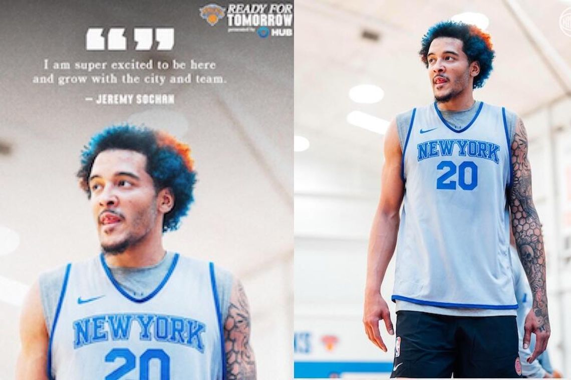 Liga NBA - debiut Jeremy'ego Sochana w Knicks