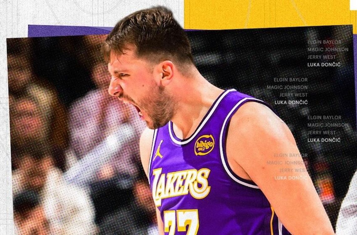 Liga NBA - derbowa porażka Lakers, kontuzja Doncica
