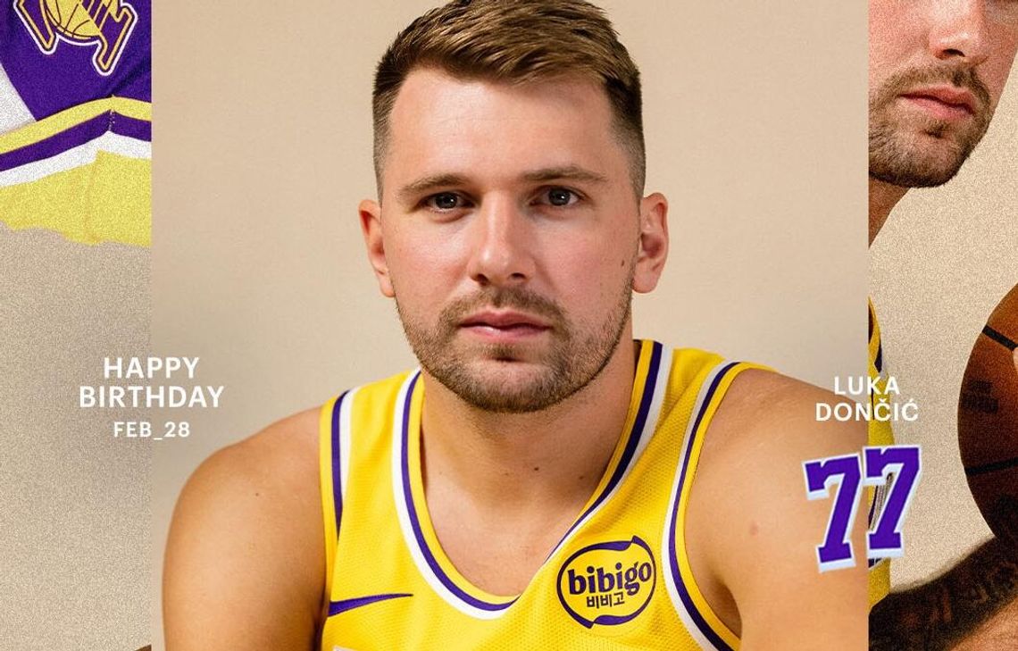 Liga NBA - Doncić w swoje urodziny poprowadził Lakers do wygranej