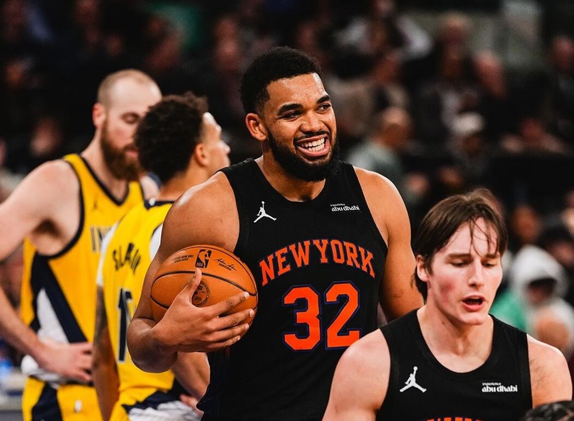 Liga NBA - dwa punkty Sochana, wygrana Knicks