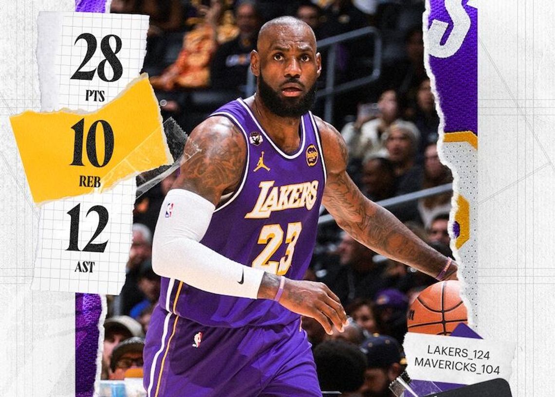 Liga NBA - historyczny wyczyn Jamesa przed przerwą na Weekend Gwiazd