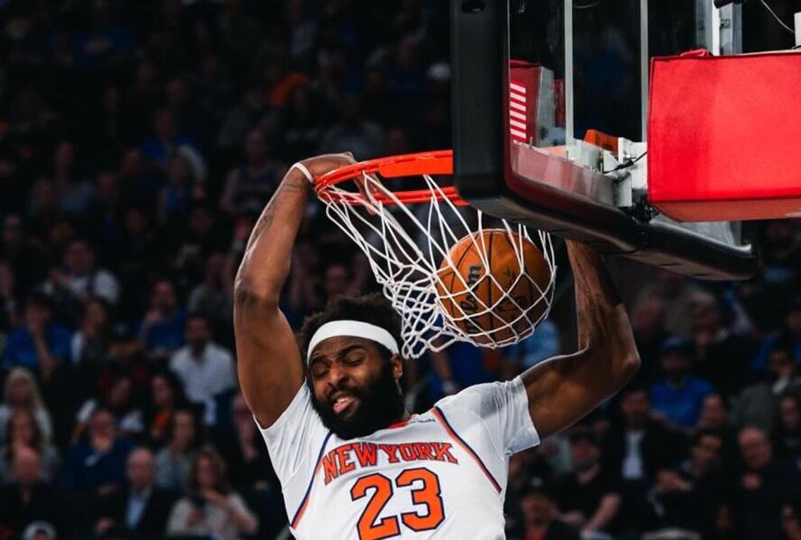 Liga NBA - Knicks bez Sochana wygrali z Hawks na początek play off
