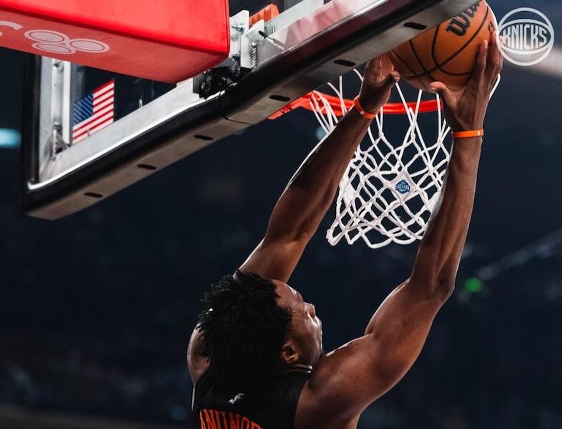 Liga NBA - Knicks dwie wygrane od wielkiego finału, Sochan rezerwowym Liga NBA - Knicks dwie wygrane od wielkiego finału, Sochan rezerwowym