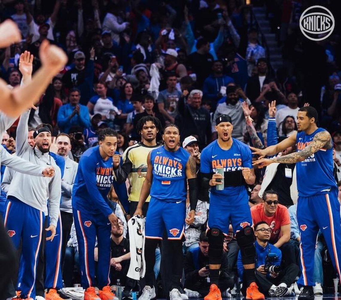 Liga NBA - Knicks o jeden mecz od finału Konferencji Wschodniej, Sochan z punktem