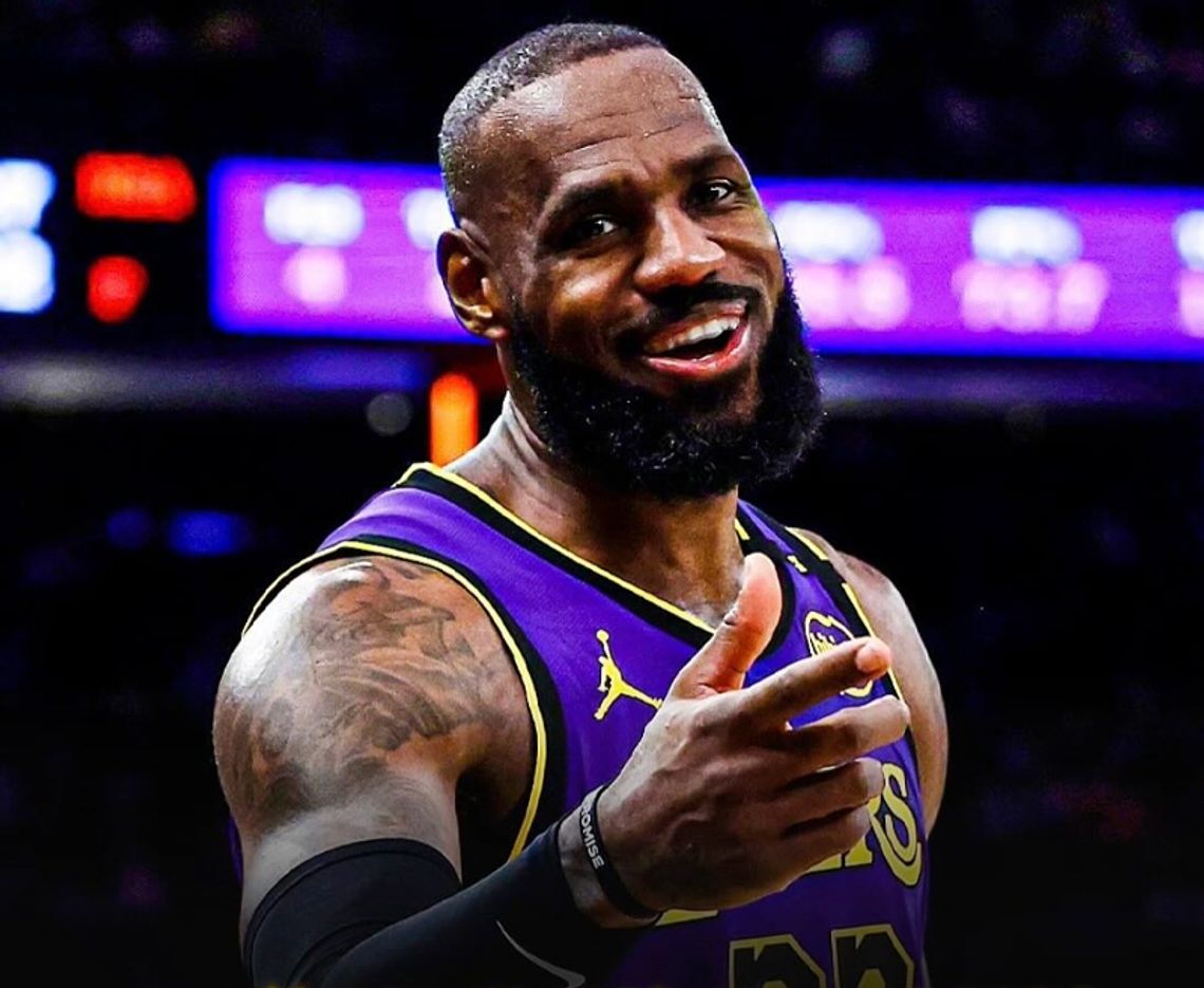 Liga NBA - kolejne historyczne osiągnięcie LeBrona Jamesa