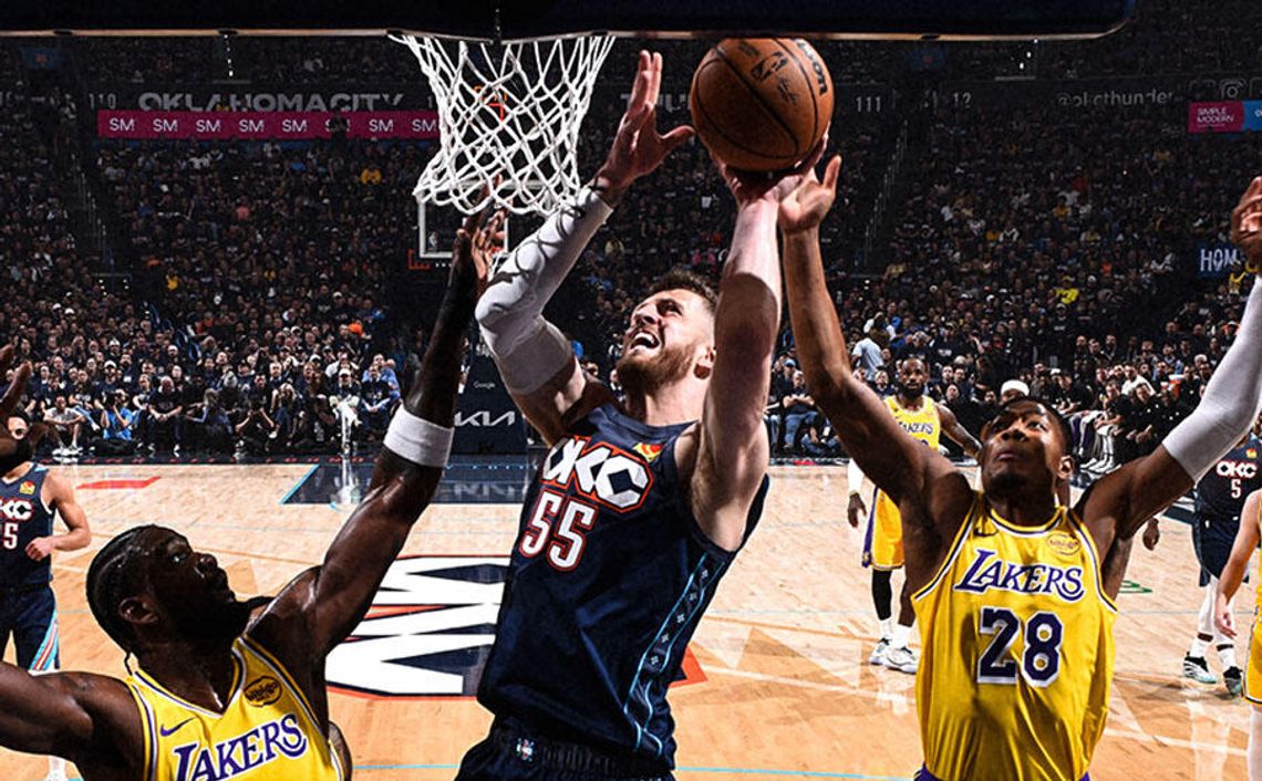 Liga NBA - kolejne wygrane Thunder i Pistons Liga NBA - kolejne wygrane Thunder i Pistons