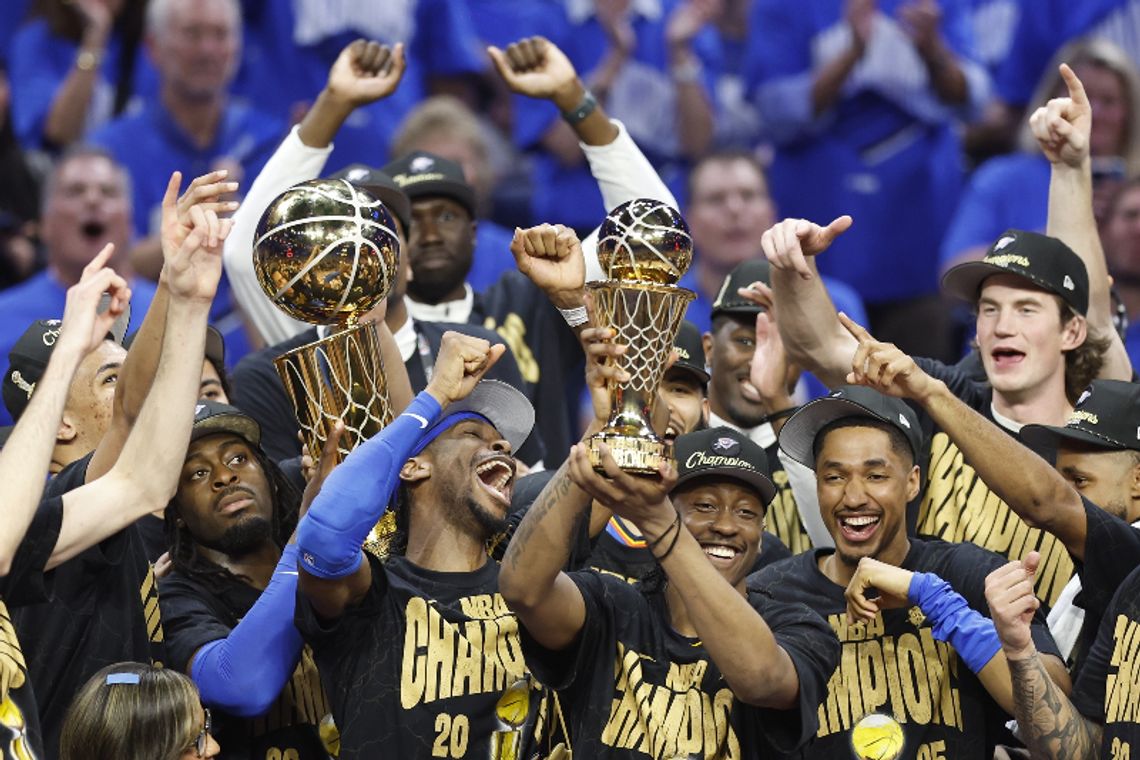 Liga NBA - mistrzostwo dla Oklahoma City Thunder. Gilgeous-Alexander MVP