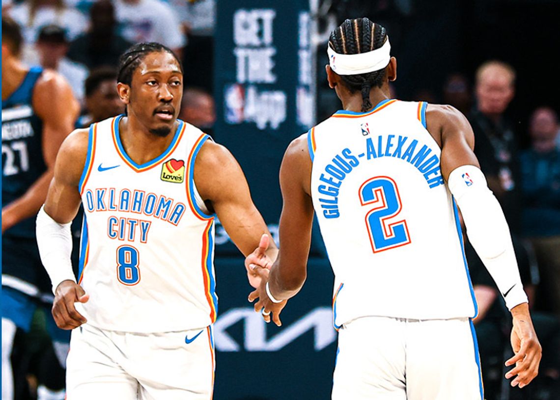 Liga NBA - Oklahoma City Thunder o krok od wielkiego finału