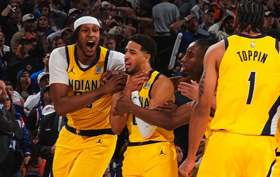 Liga NBA - Pacers bliżej wielkiego finału