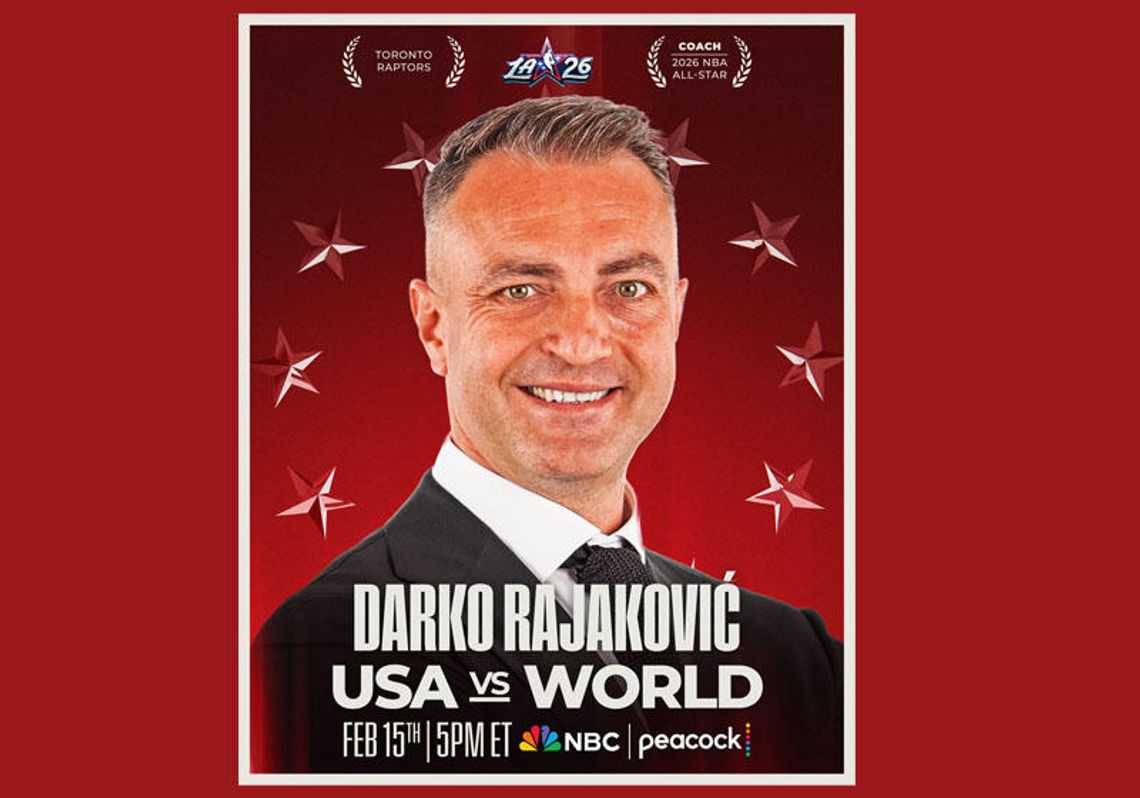 Liga NBA - Rajaković poprowadzi drużynę Reszty Świata w Meczu Gwiazd