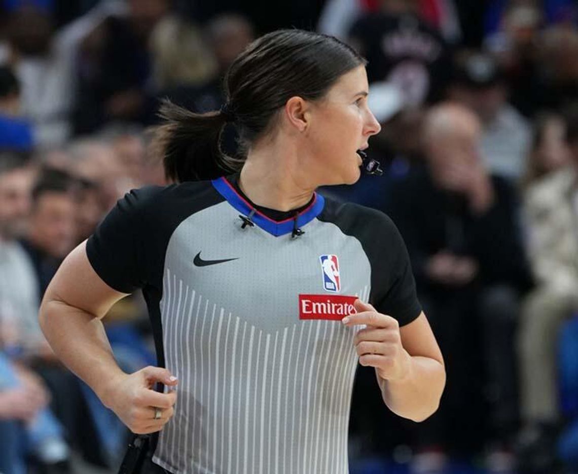 Liga NBA - Sago trzecią kobietą-arbitrem w fazie play off