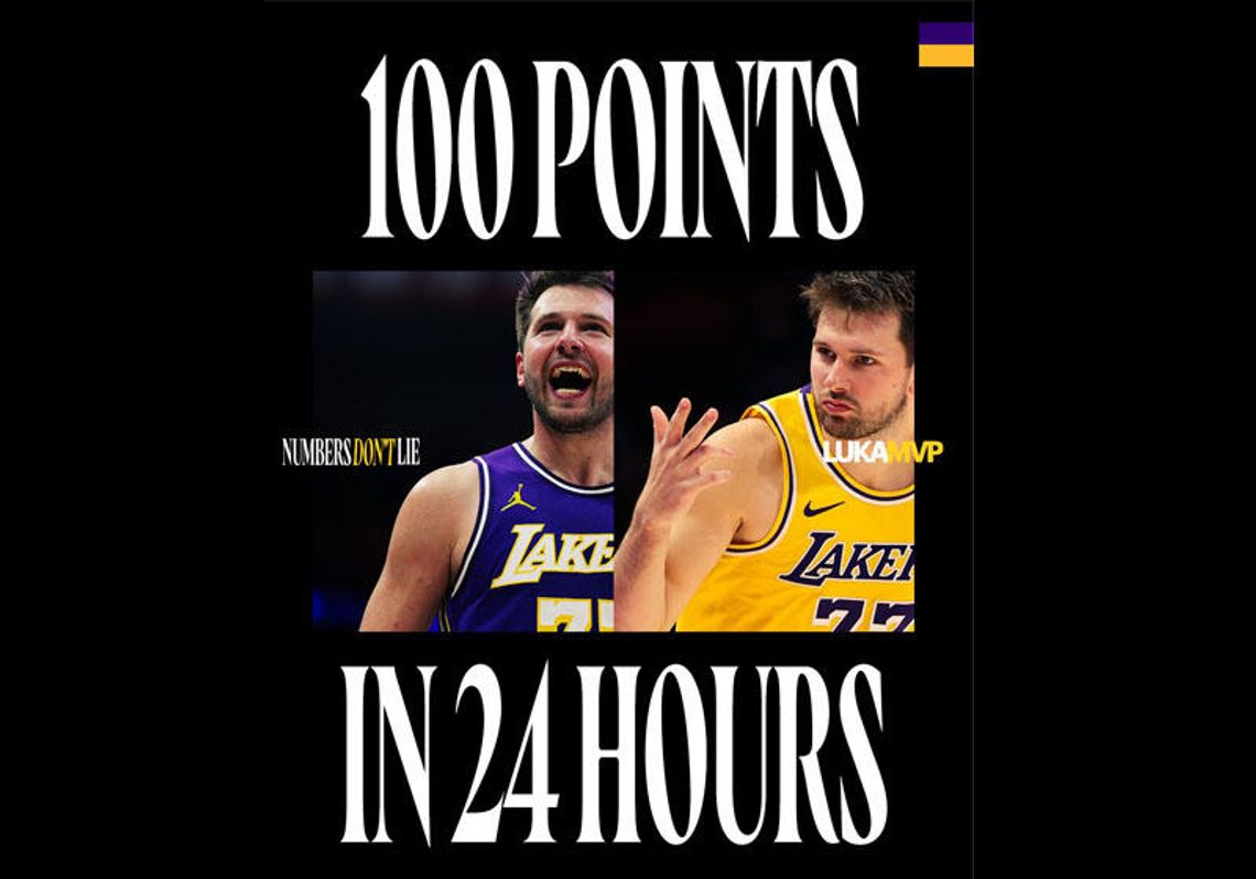 Liga NBA - show Doncicia, James wyrównał rekord Parisha