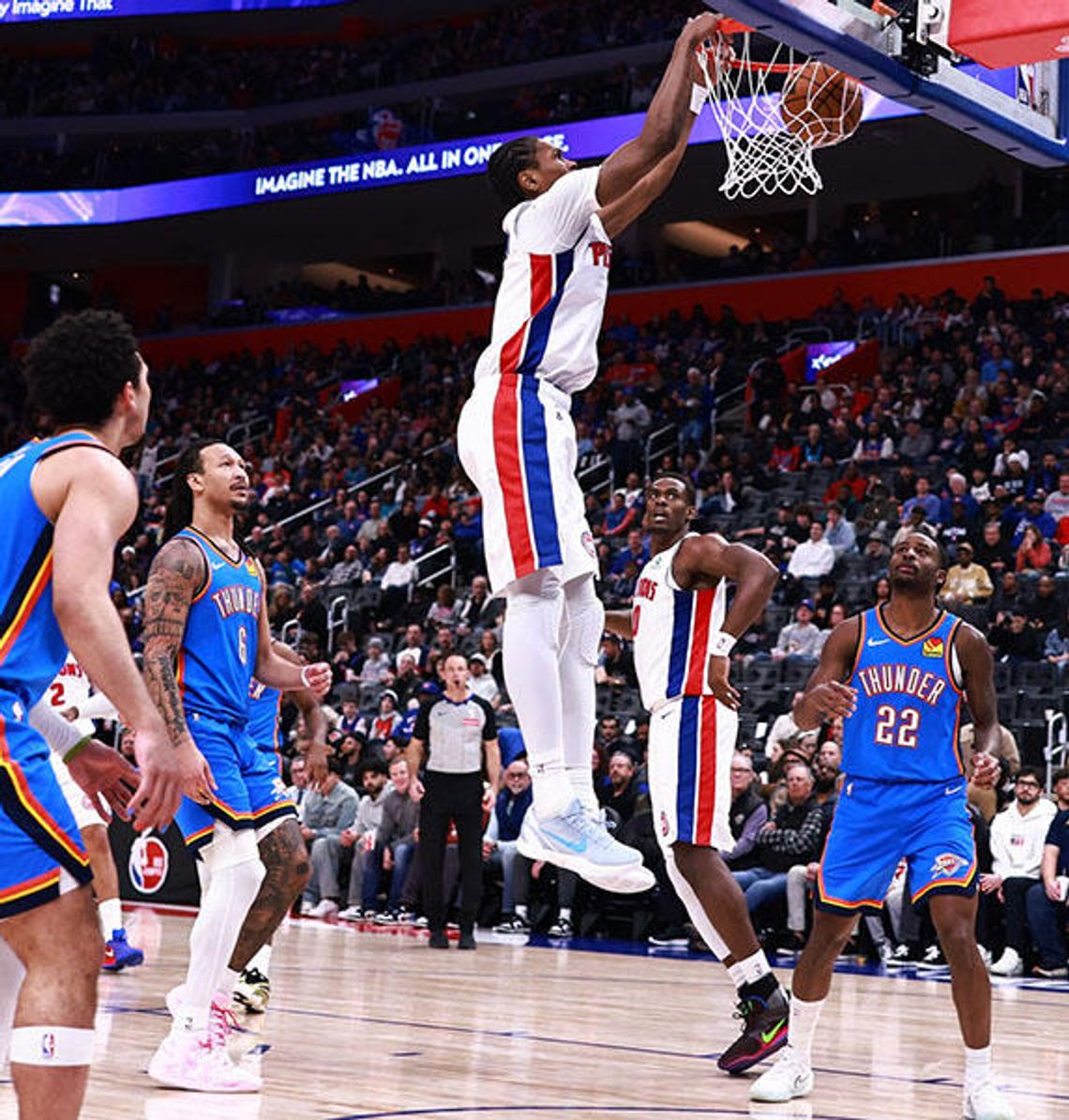 Liga NBA - w Detroit grali liderzy konferencji