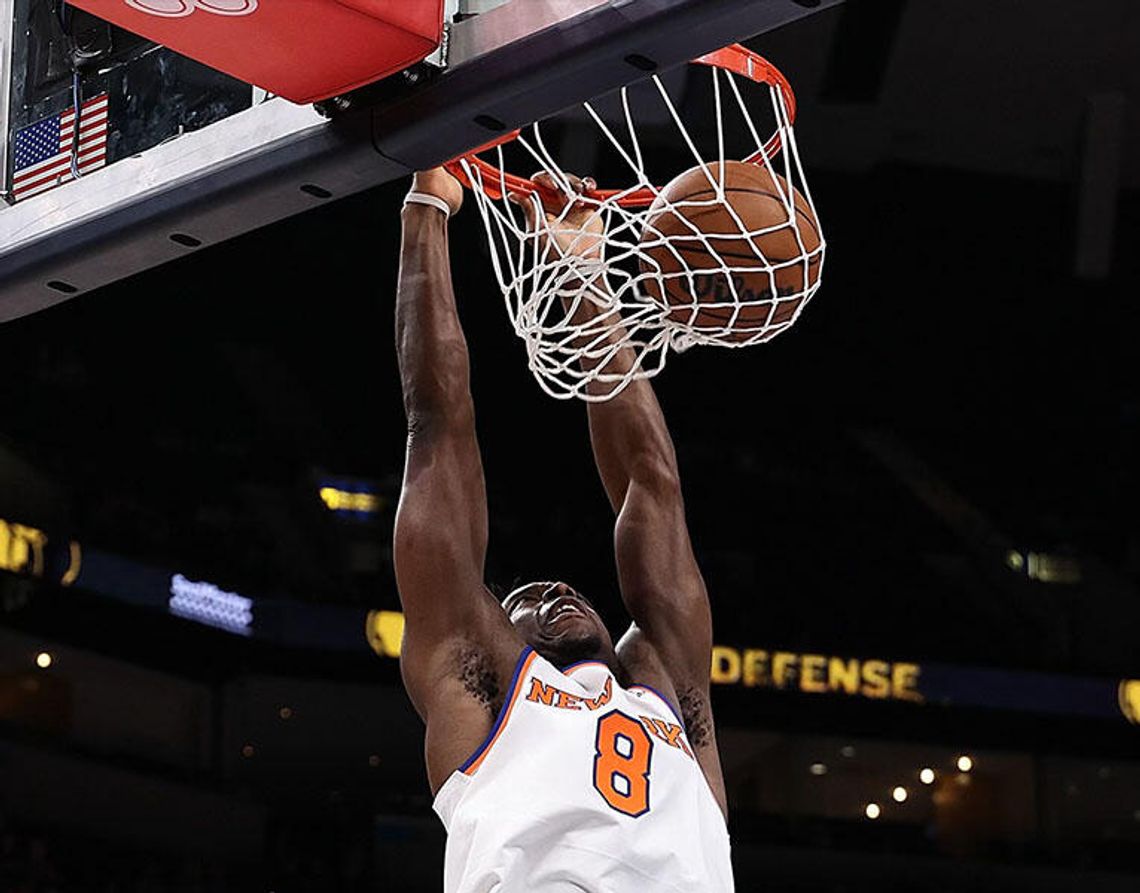 Liga NBA - zwycięstwo Knicks, Sochan na ławce