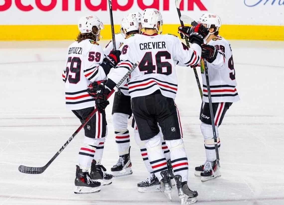 Liga NHL - Blackhawks wygrali z Flames Liga NHL - Blackhawks wygrali z Flames